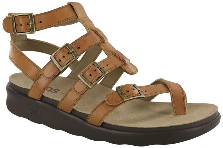 SAS Aria 3732-825 Sandals Women's 10 Hazel Adjustable Strap Gladiator ZOGG1581