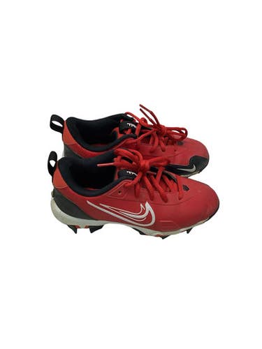 Used Nike TROUT BB/SB Cleats Red Junior 01.5 11347-S000266464