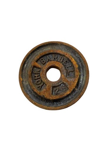 Used York Standard Plate (Each) 2.5 lb 11347-S000266422