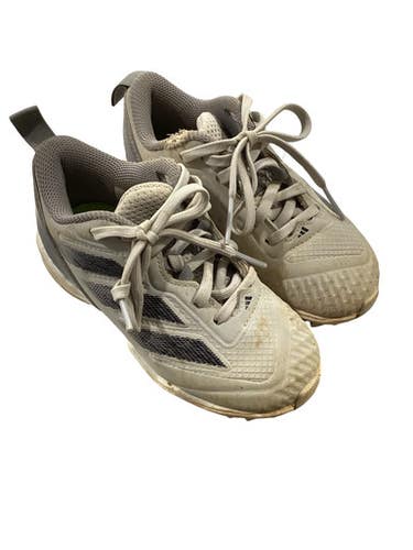 Used Adidas ADIZERO INSTINCT BB/SB Cleats Grey Youth 11.0 11347-S000266421