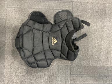 Used Adidas CHEST PROTECTOR Catchers Chest Protector Black Youth 11614-S000233772