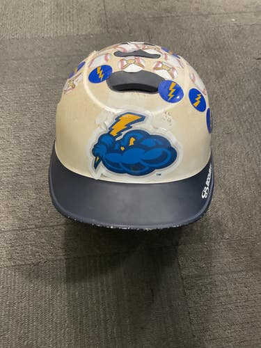 Used BoomBah BBH2-JR Batting Helmet No Mask White One Size 11614-S000233754