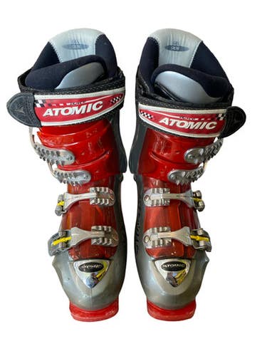 Used Atomic RACE 10-50 Mens DH Ski Boot Grey 315 MP - M13.5 11883-S000159066