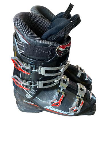 Used Nordica CRUISE Mens DH Ski Boot Black 260 MP - M08 - W09 11883-S000159061