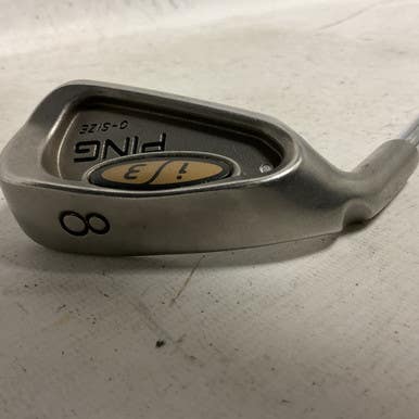 Used Ping I-3 O-SIZE GREEN DOT Mens Individual Iron LH 8 Iron 11855-S000201267