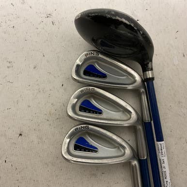 Used Ping MOXIE Jr Package Set RH Royal Blue 4 Piece 11855-S000201264