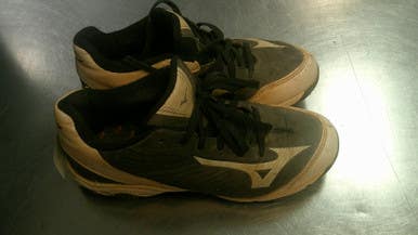 Used Mizuno CLEAT BB/SB Cleats Black Junior 03 11868-S000068454
