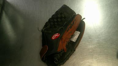 Used Rawlings RENEGADE BB/SB Glove RH Throw Black 14" 11868-S000068446