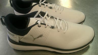 Used Puma Mens Golf Shoes White Senior 15 11868-S000068441