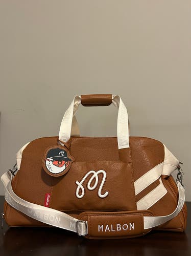 Malbon Golf Duffle / Carry Bag + Strap (New)