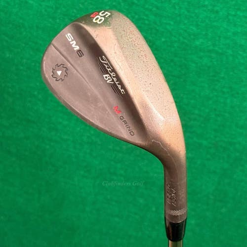 Titleist Vokey SM6 Jet Black 58-8M 58 Lob Wedge Recoil 95 F3 Graphite Regular