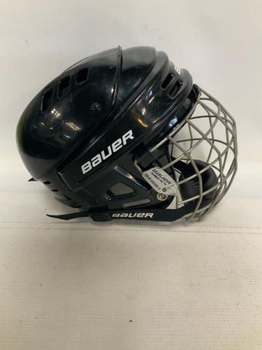 Used Bauer BHH1500 EXPIRED Helmet Cage Combo Black SM 11823-S000038022