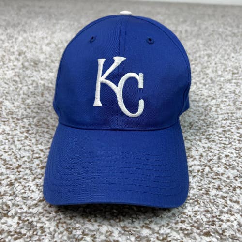 Kansas City Royals Hat Cap Snap Back Mens One Size Blue MLB Baseball Genuine
