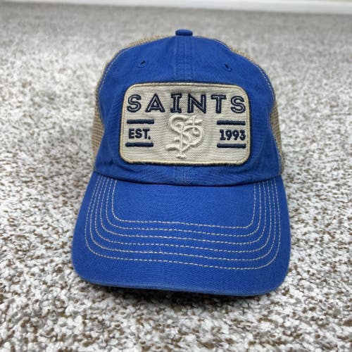 St Paul Saints Hat Cap Snap Back Mens One Size Blue MILB Baseball '47 Minor Logo