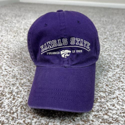 Kansas State Wildcats Hat Cap Strap Back One Size Purple Sports Specialties NCAA