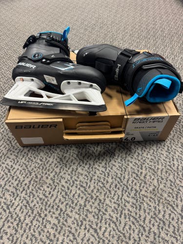 Bauer Konekt HF3 Hockey Goalie Skates Size 4 (New)