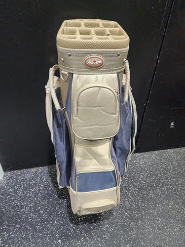 Used AMF CART BAG Mens Cart Bag Tan 11849-S000038375