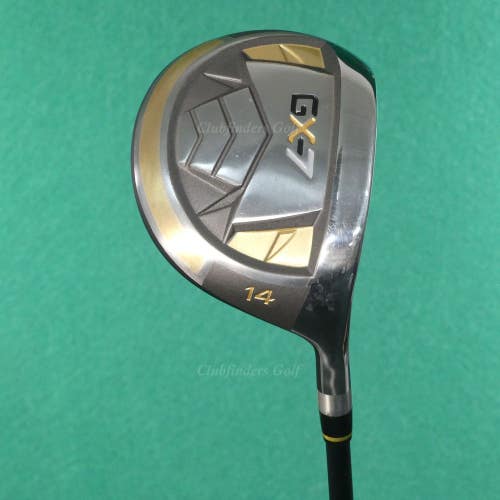 GX-7 X-Metal Driver / Fairway 14 Wood Factory 45g Graphite Senior Plus w/ HC