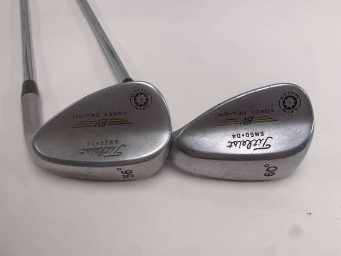Titleist Vokey Spin Milled Wedge Set 56* 14 | 60* 4 Dynamic Gold Wedge RH