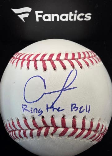 Phillies ANDREW PAINTER "Ring The Bell" Signed Autograph Auto Baseball FANATICS