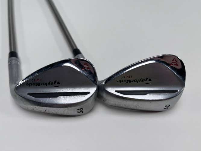 TaylorMade Milled Grind 2 TW Wedge Set 56* 12 60* 11 SteelFiber i95 95g Stiff RH