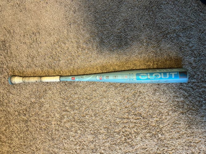 2025 Rawlings Clout AI Alloy BBCOR Certified Bat (-3) 31 oz 34" (Used)