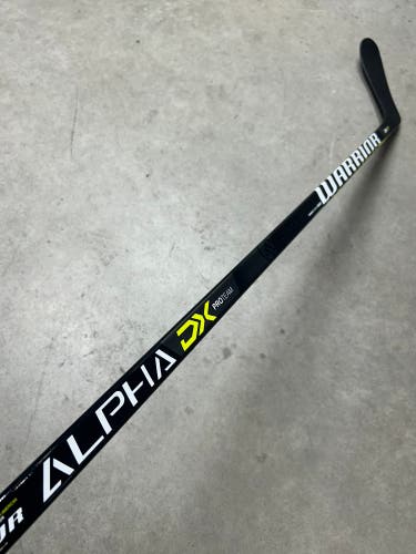 100 Flex P28 Senior Warrior Alpha DX ProTeam Left Hand Hockey Stick Pro Stock