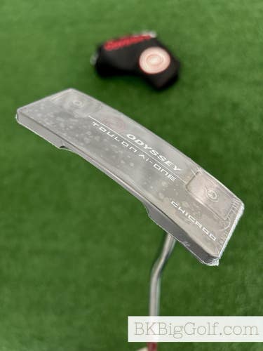 NEW Odyssey Toulon Ai-One Chicago DB 34 Putter w Headcover