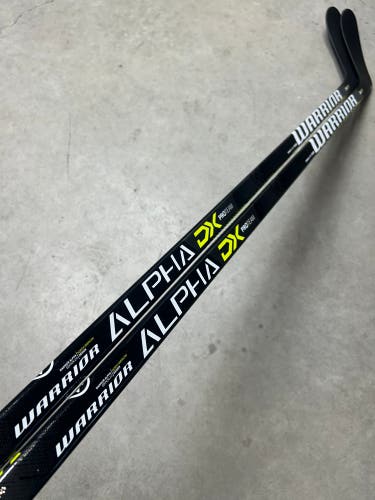 2 PACK 100 Flex P28 Senior Warrior Alpha DX ProTeam Left Hand Hockey Stick Pro Stock
