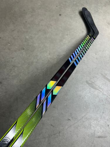 2 Pack 75 Flex P92 Senior Warrior Alpha LX2 Pro Left Hand Hockey Stick Pro Stock (New)