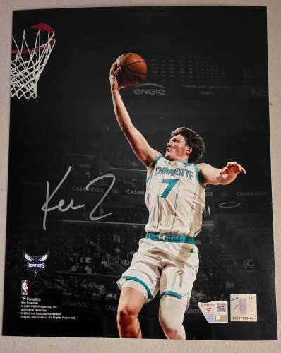 Hornets KON KNUEPPEL Signed "Layup" Autographed Auto 8x10 Photo FANATICS Coa