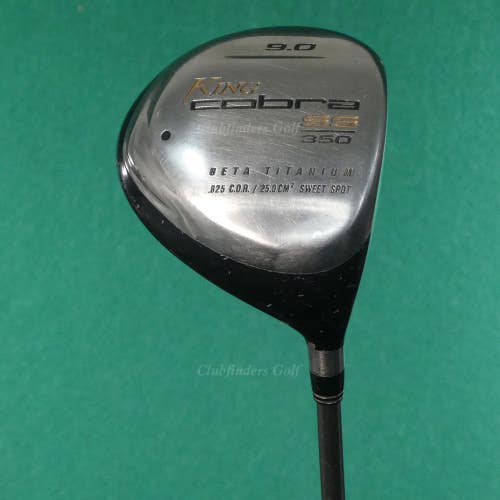 King Cobra SS 350 Titanium 9.0 Driver Factory Aldila HM Tour 60g Graphite Stiff