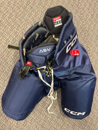 Senior Navy Large CCM Tacks AS-V Hockey Pants (New)