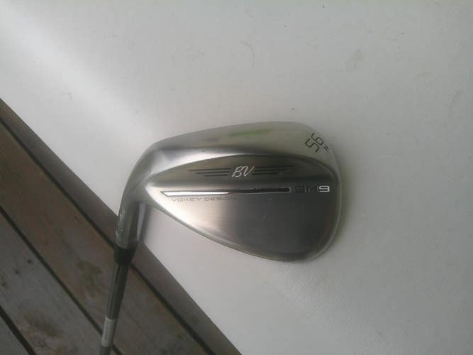 Titleist SM9 Tour Chrome 56.08M* Sand Wedge w/ Wedge Flex Shaft - LEFTY