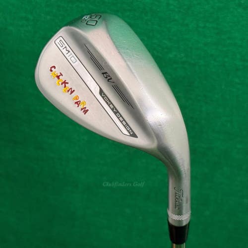 Titleist Vokey SM10 Chrome 60-12D 60 Lob Wedge Vokey Design Steel Wedge Flex