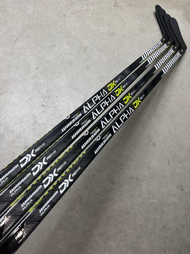 4 PACK 110 Flex P92 Senior Warrior Alpha DX ProTeam Left Hand Hockey Stick (New) Pro Stock