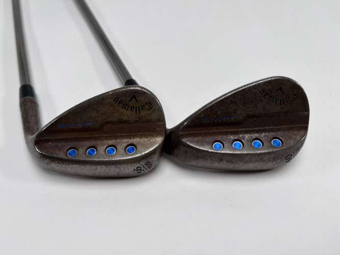 Callaway Jaws MD5 Raw Wedge Set 56* 10 60* 12 Elements F3 Regular Graphite RH