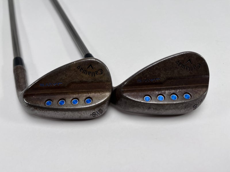 Callaway Jaws MD5 Raw Wedge Set 56* 10 60* 12 Elements F3 Regular Graphite RH