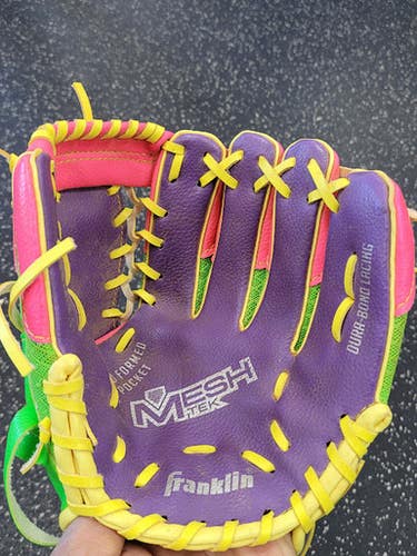 Used Franklin 22814 BB/SB Glove RH Throw Purple 9 1/2" 11849-S000038304
