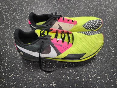 Used Nike ZOOM RIVAL XC 6 Track & Field Cleats Adult Neon Green Senior 11.5 11849-S000038329