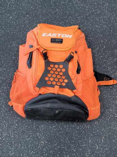 Used Easton WALK OFF NX BB/SB Player Carry Bag Orange 11849-S000038331