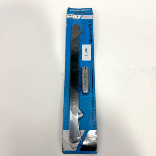 New In Package Bauer LS Pulse Ti Goalie Steel | Size 9 | BH478