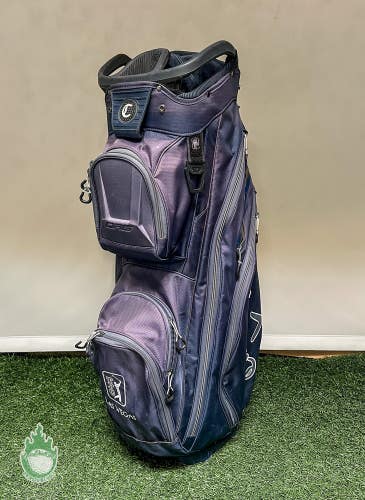 Used Callaway CHEV ORG 14-Way Golf Cart Carry Blue Rainhood Not Included