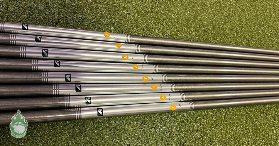 NEW UNCUT Aerotech SteelFiberi110cw 3-PW Extra Stiff Graphite Iron Set Shafts