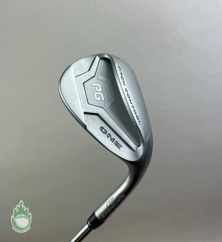Used Right Handed PG One Pitch Control 56* Wedge Flex Steel Golf Club