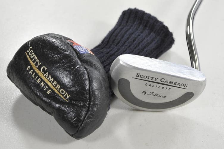 Titleist 1996 Scotty Cameron Caliente 35" Putter RH Steel with Cover  # 214762