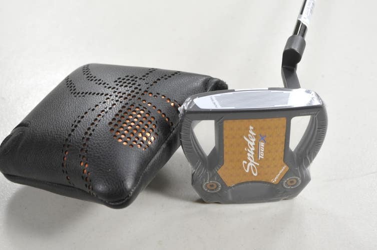 TaylorMade Spider Tour X Black #1 35" Putter RH KBS Steel with Cover  # 214698