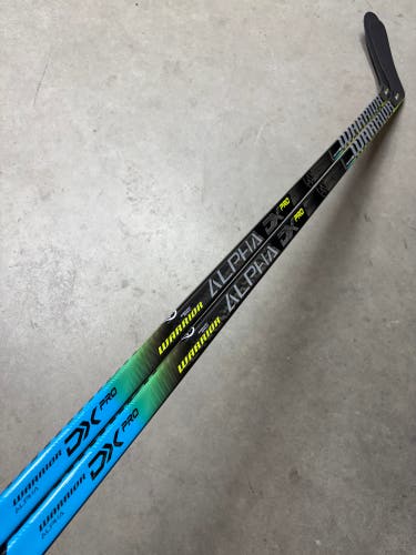 2 PACK 110 Flex P90 Senior Warrior Alpha DX Pro Left Hand Hockey Stick (New) Pro Stock