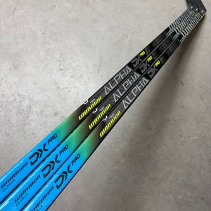 3 PACK 110 Flex P90 Senior Warrior Alpha DX Pro Left Hand Hockey Stick (New) Pro Stock
