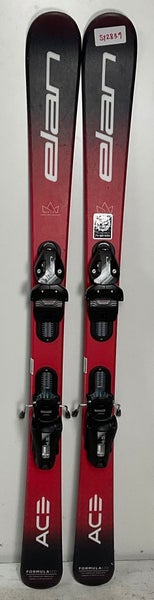 Used Kid's 120cm Elan Ace Skis With Elan 4.5 CA Bindings (SY2839)